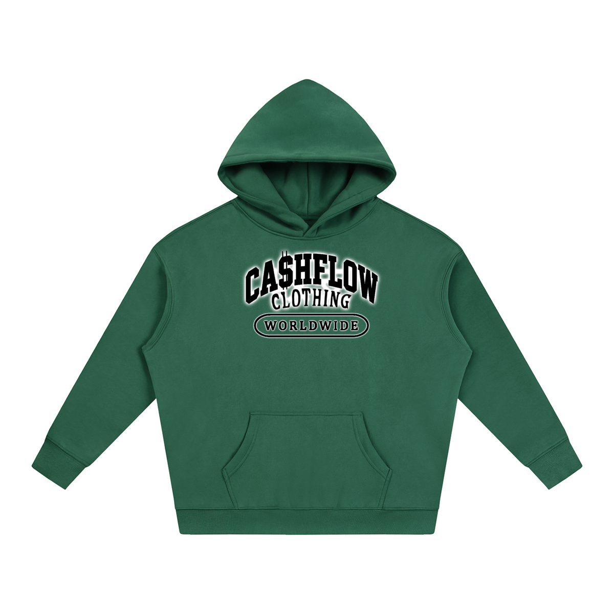 CashFlow "UNI" Oversize Fleeced Hoodie