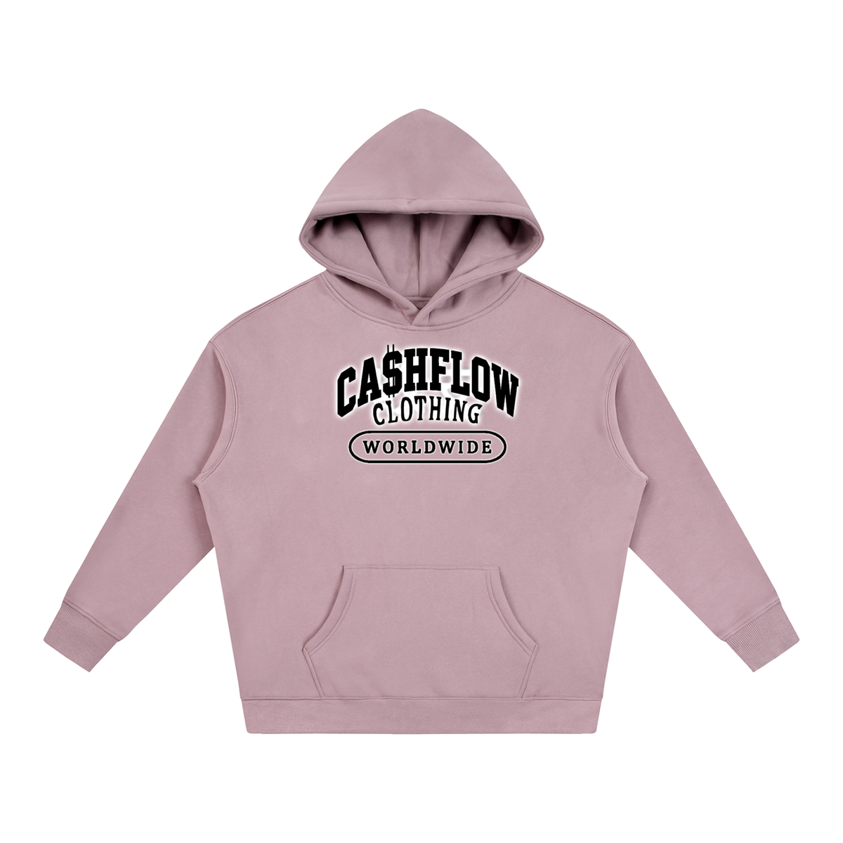 CashFlow "UNI" Oversize Fleeced Hoodie