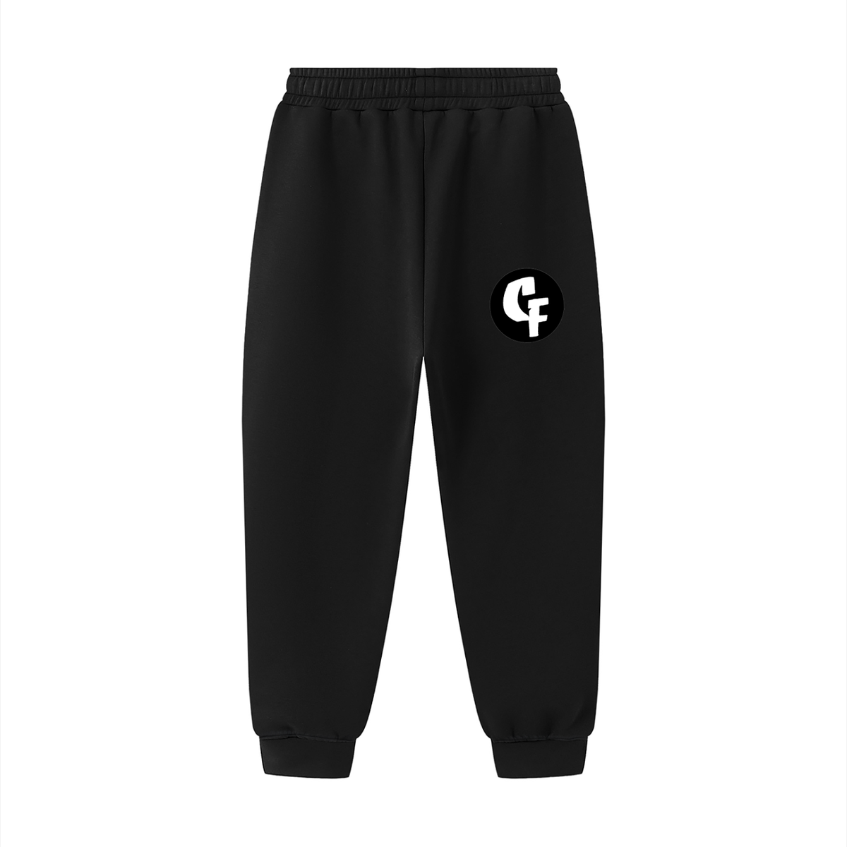 “Cashflow Worldwide” Essential Drawstring Jogged Sweatpants