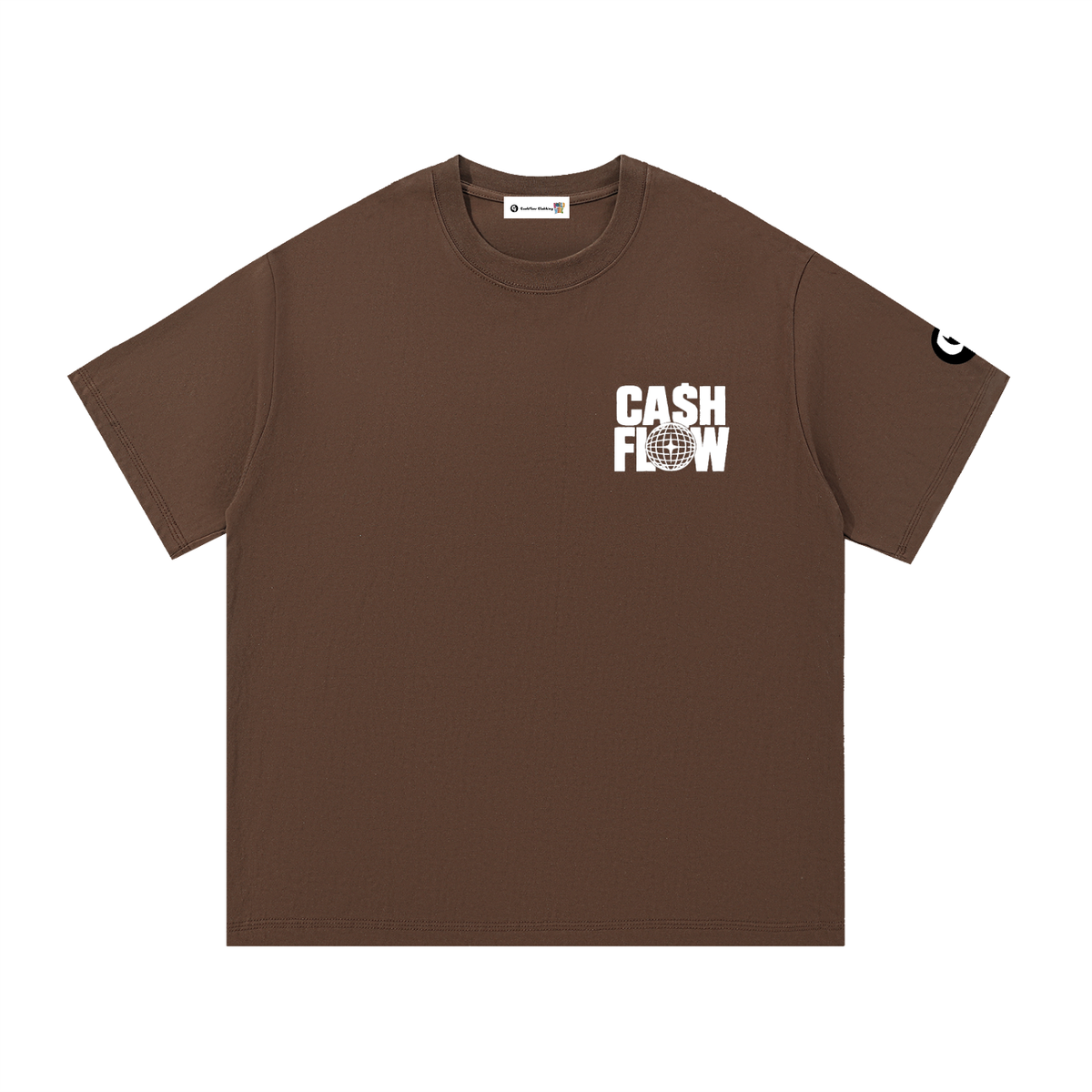 "CashFlow Worldwide" Essential Cotton T-Shirt