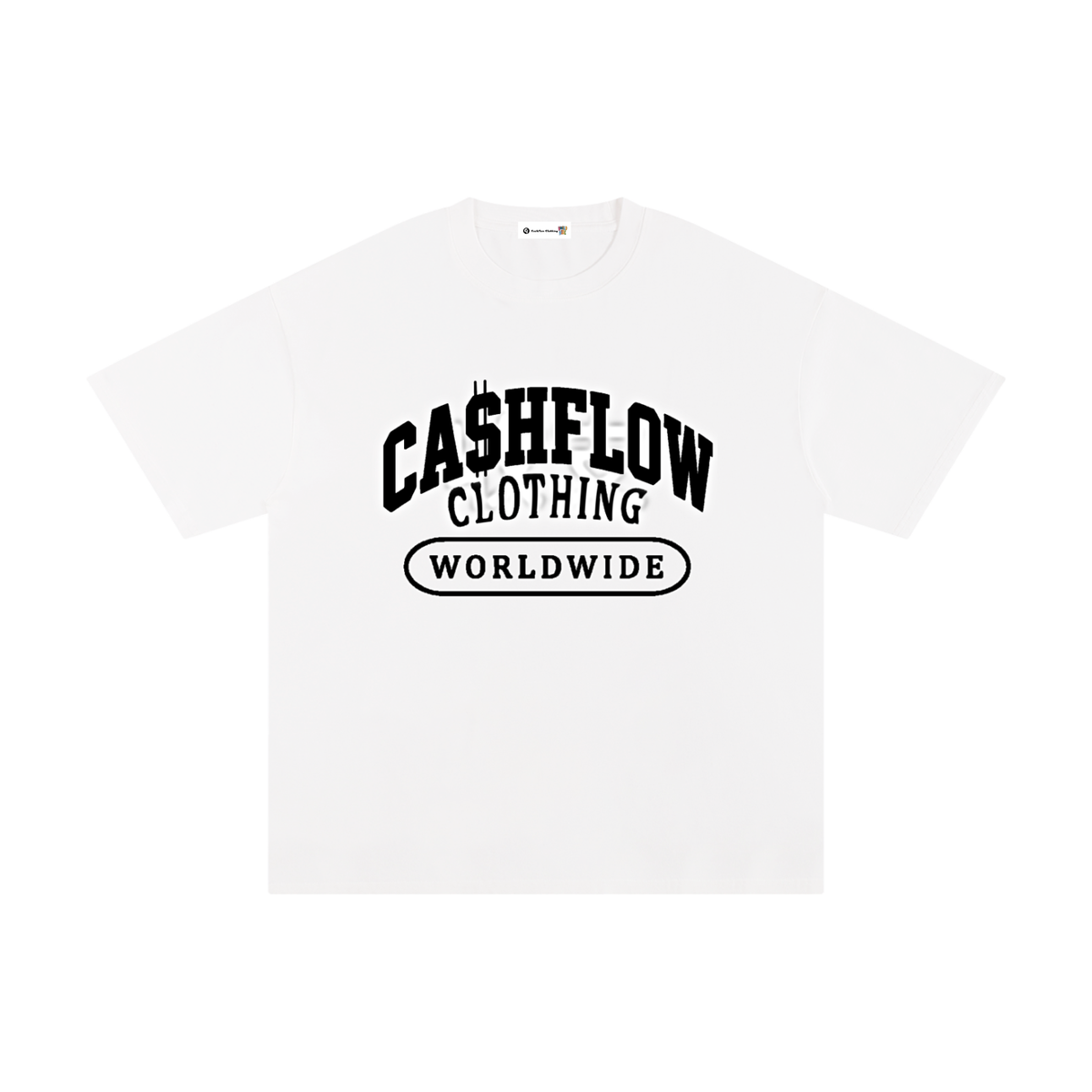 CashFlow "UNI" Pure Cotton T-Shirt