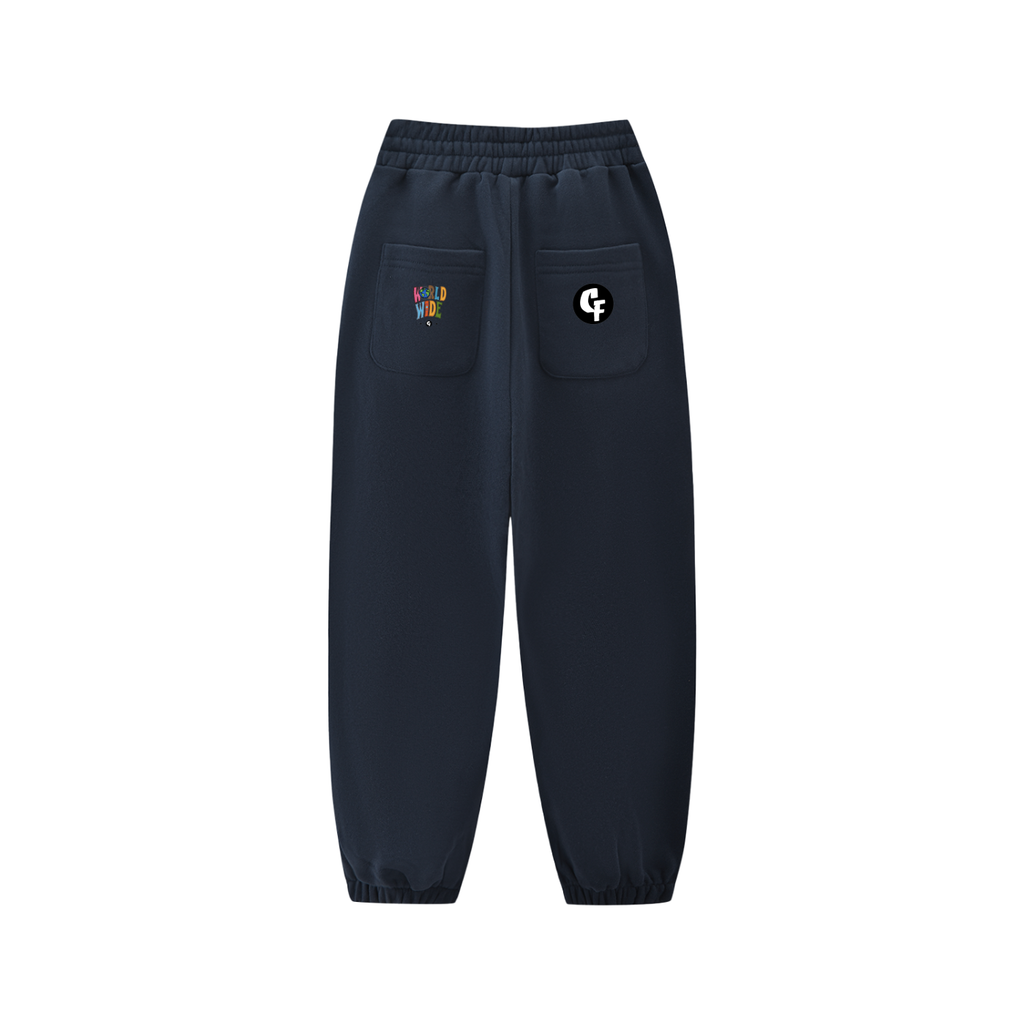 CashFlow Essential Kids'"Skool Kidz"  Fleece Jogged Sweatpants