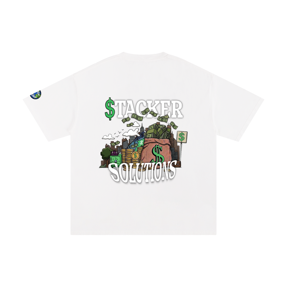 "Stacker Solutions" Unisex Pure Cotton T-Shirt