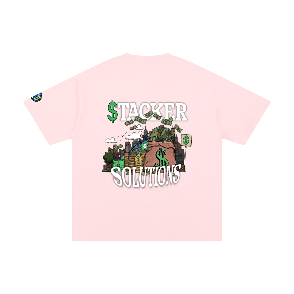 "Stacker Solutions" Unisex Pure Cotton T-Shirt