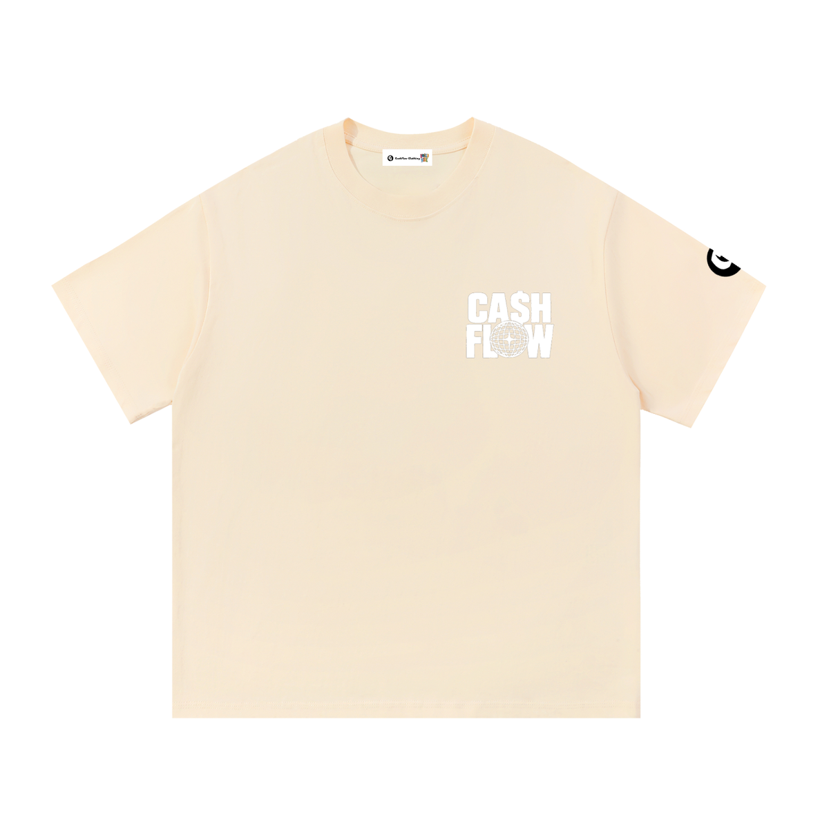 "CashFlow Worldwide" Essential Cotton T-Shirt