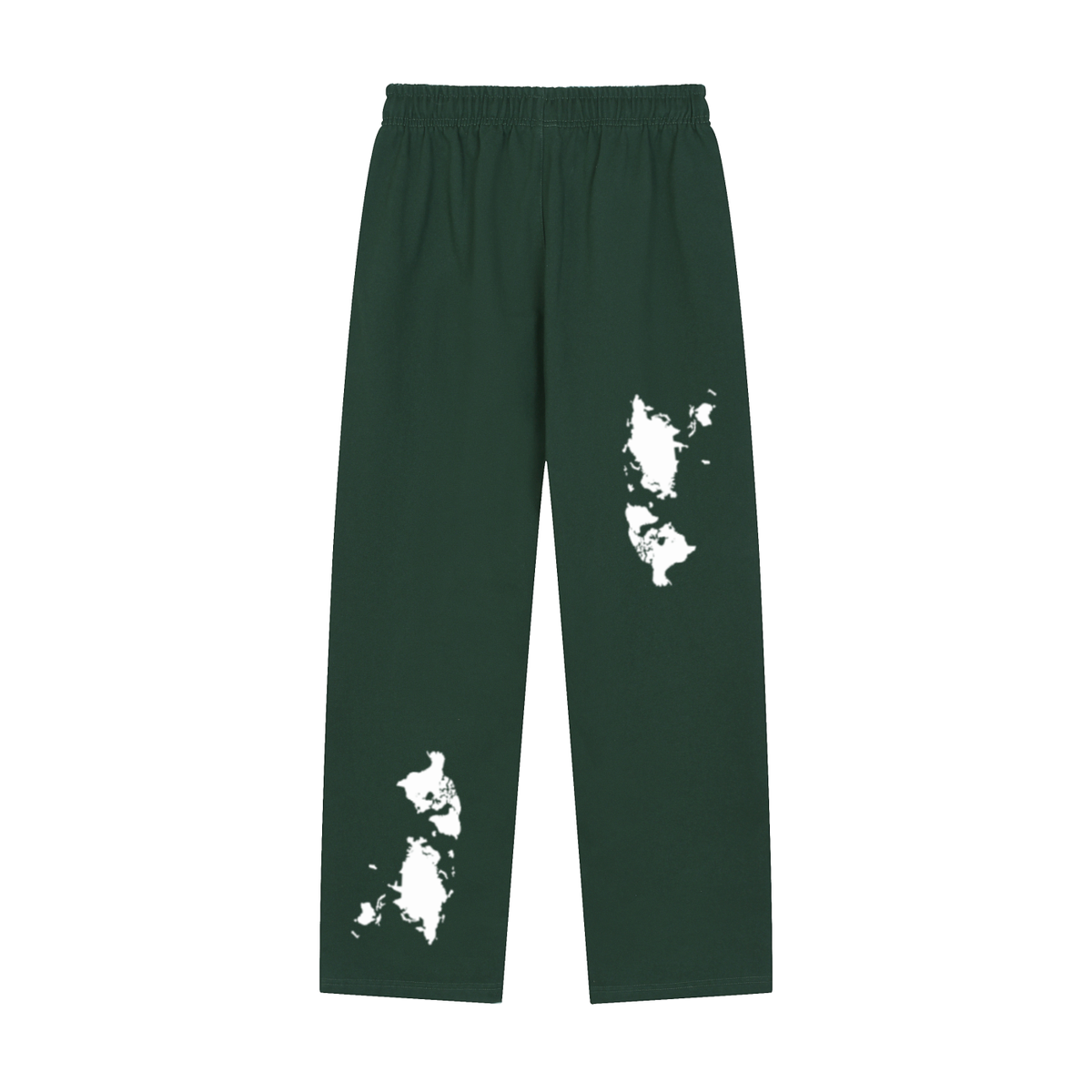 "CashFlow WorldWide" Solid Color Straight-Leg Sweatpants