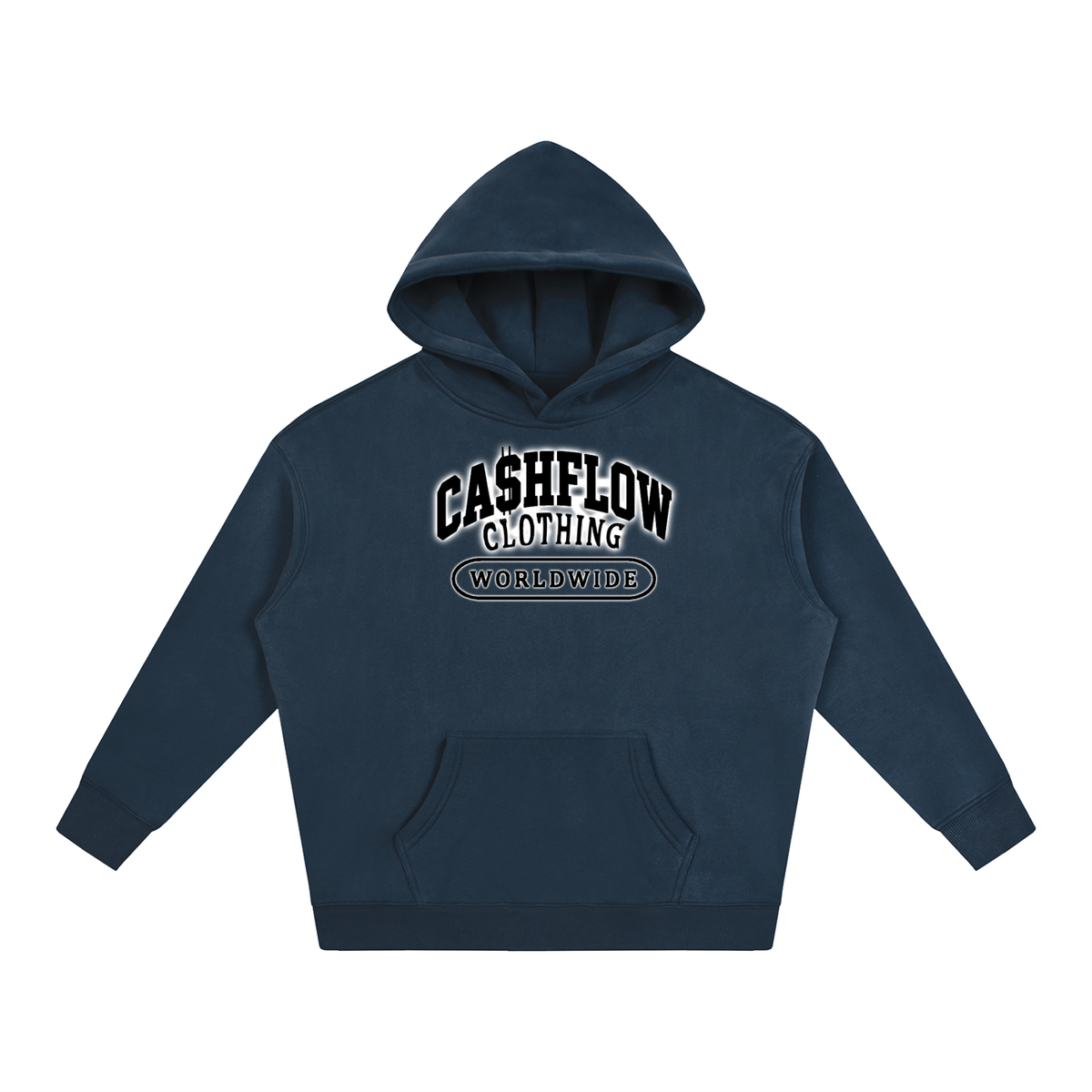 CashFlow "UNI" Oversize Fleeced Hoodie