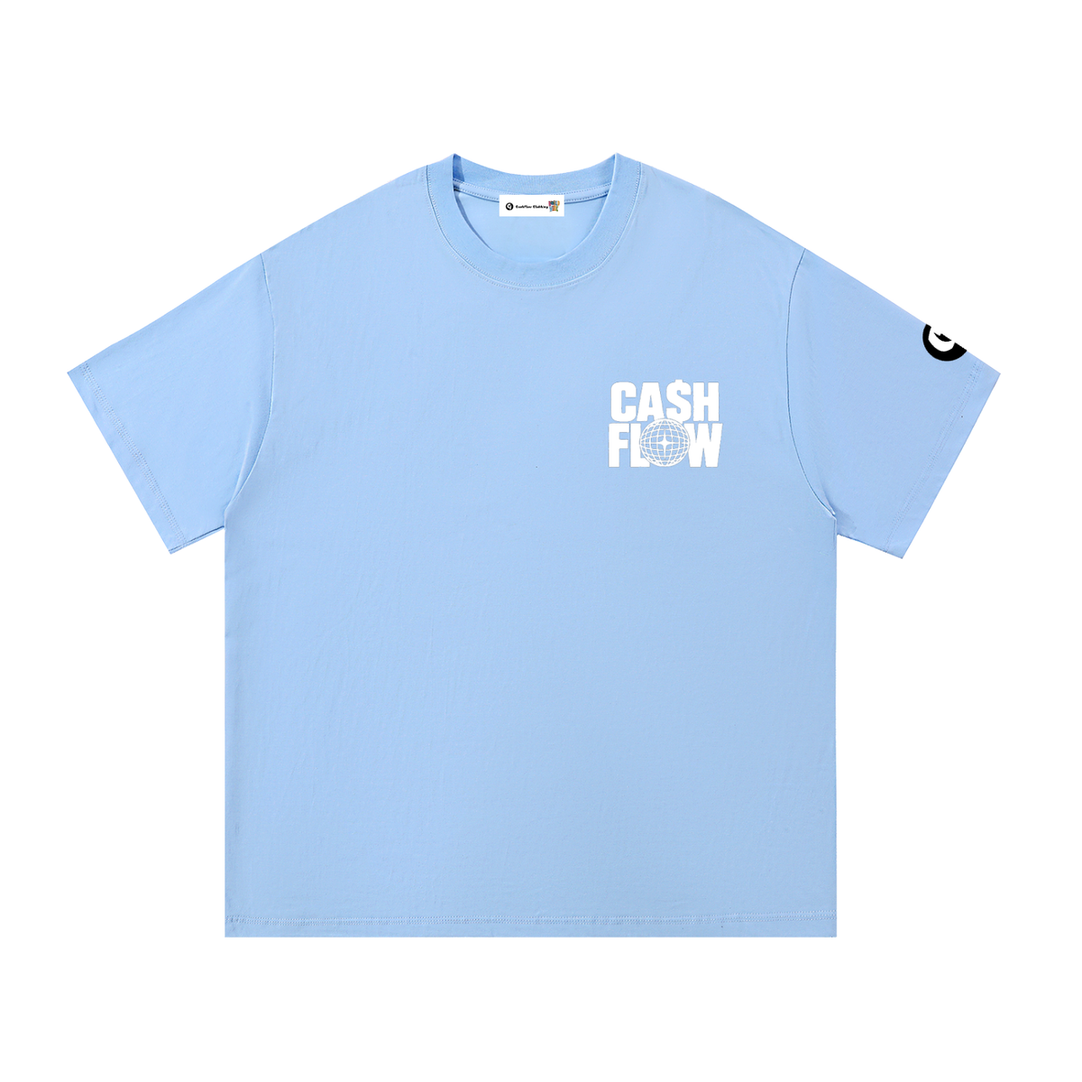"CashFlow Worldwide" Essential Cotton T-Shirt