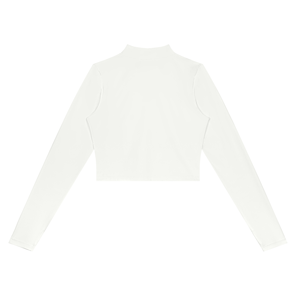 CashFlow "Skool Kidz" Women’s Crop Yoga Sports Jacket