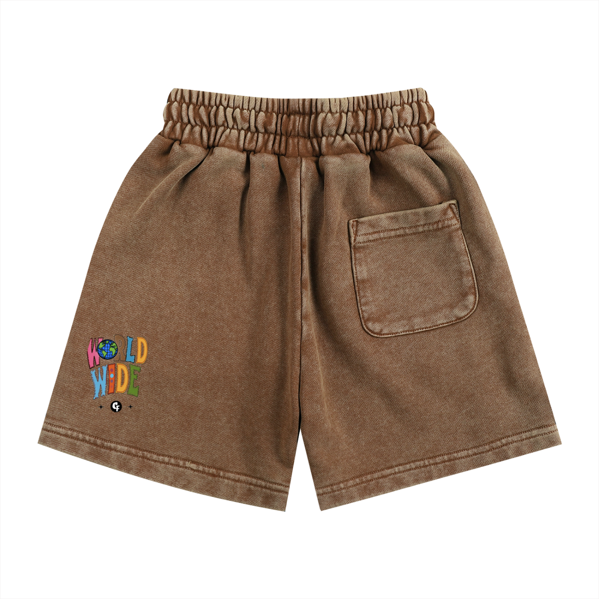 CashFlow Kids "Skool Kidz" Snow Washed Shorts