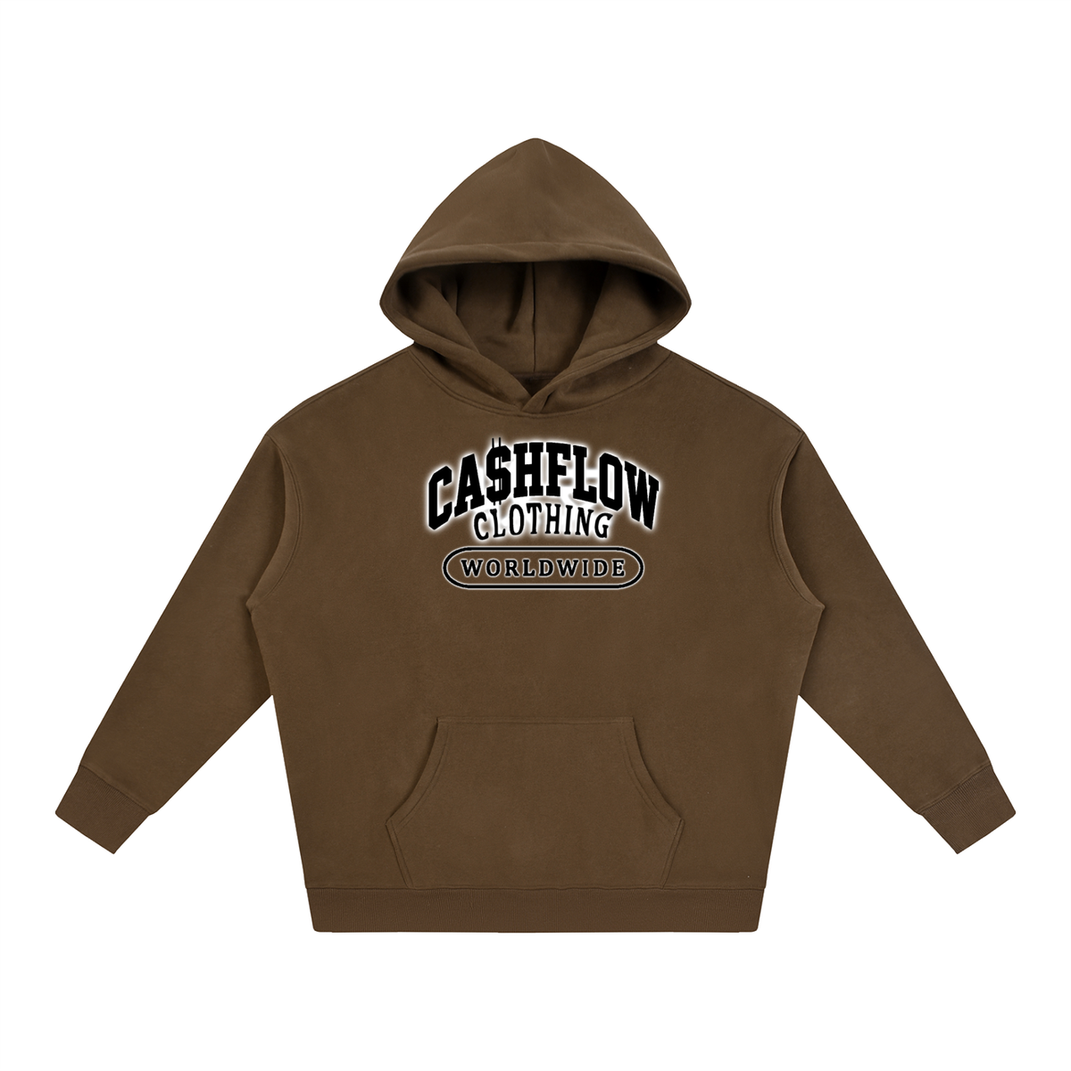 CashFlow "UNI" Oversize Fleeced Hoodie