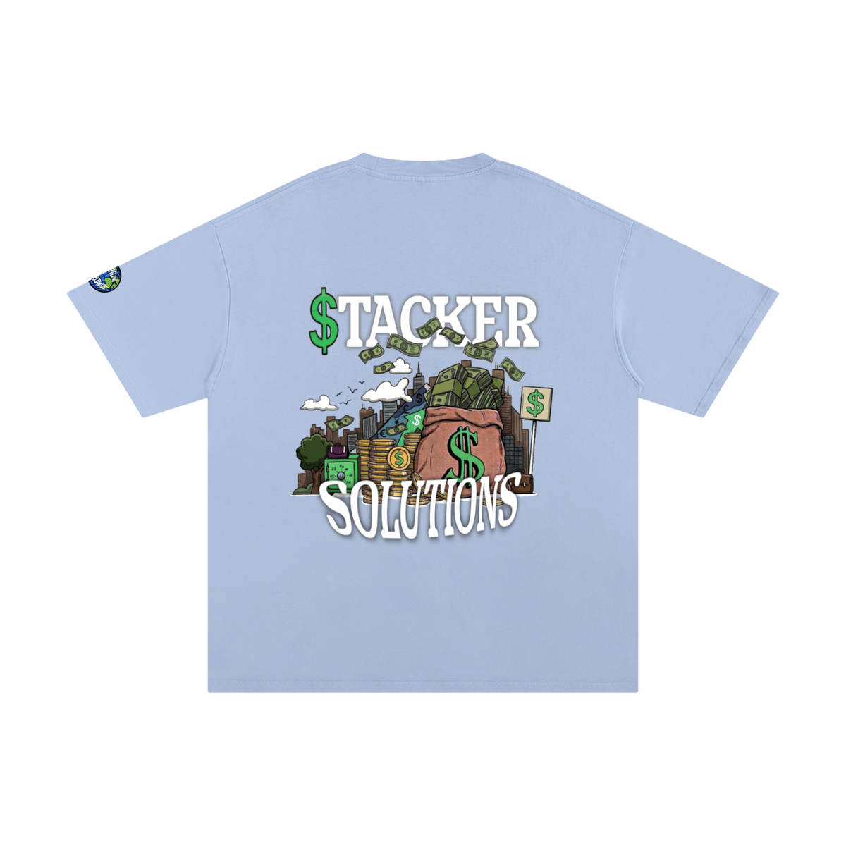 "Stacker Solutions" Unisex Pure Cotton T-Shirt