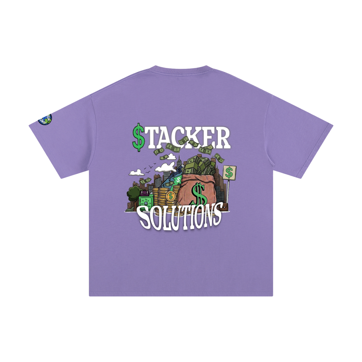 "Stacker Solutions" Unisex Pure Cotton T-Shirt