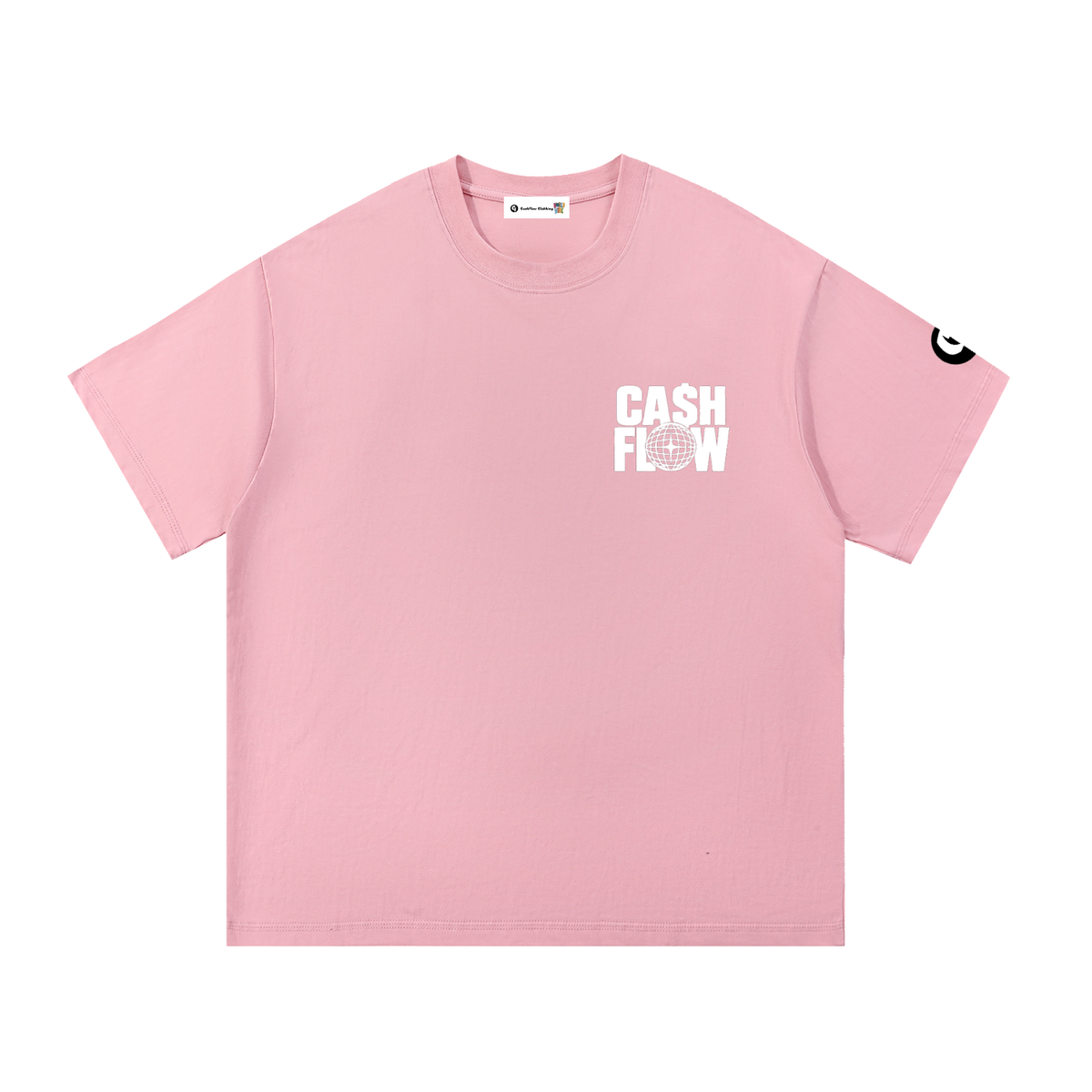 "CashFlow Worldwide" Essential Cotton T-Shirt