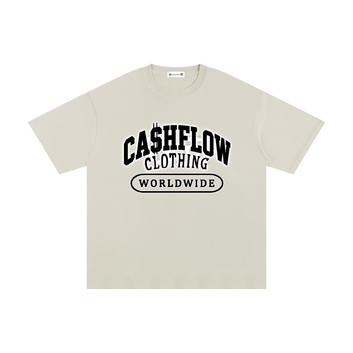 CashFlow "UNI" Pure Cotton T-Shirt