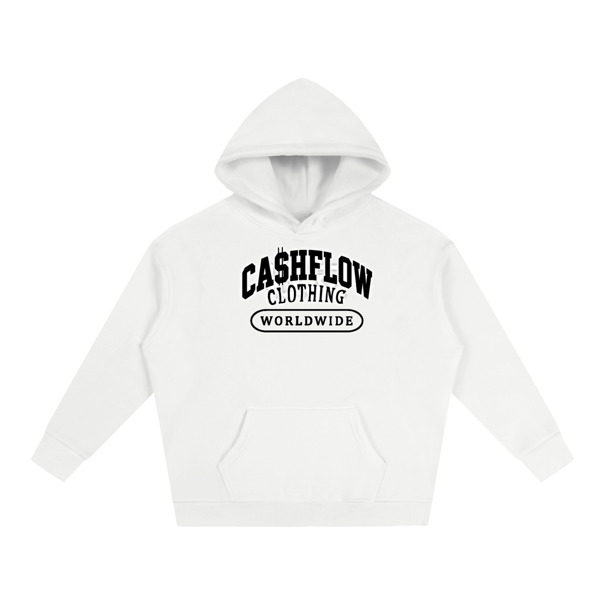 CashFlow "UNI" Oversize Fleeced Hoodie