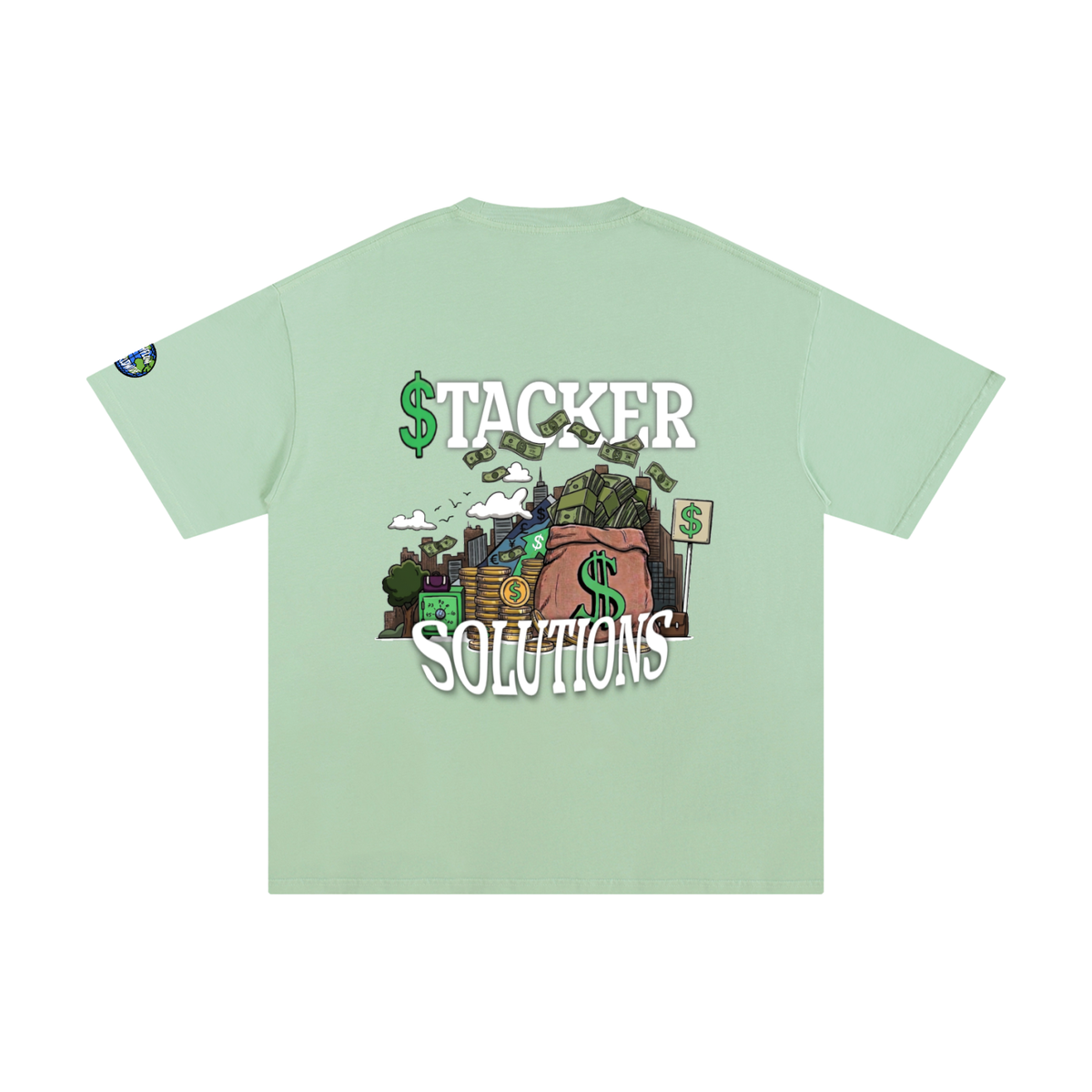 "Stacker Solutions" Unisex Pure Cotton T-Shirt