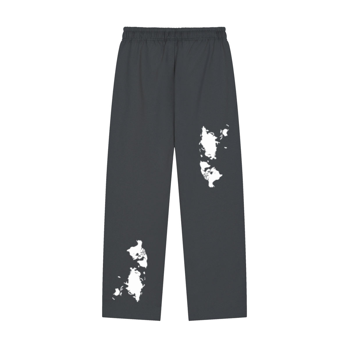 "CashFlow WorldWide" Solid Color Straight-Leg Sweatpants