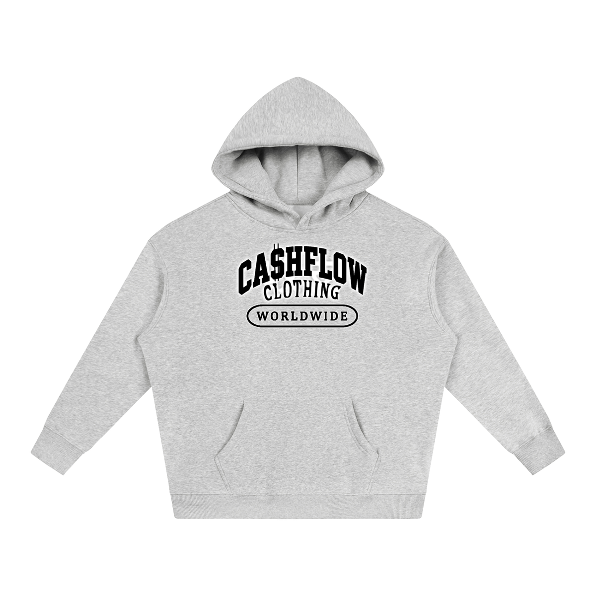 CashFlow "UNI" Oversize Fleeced Hoodie