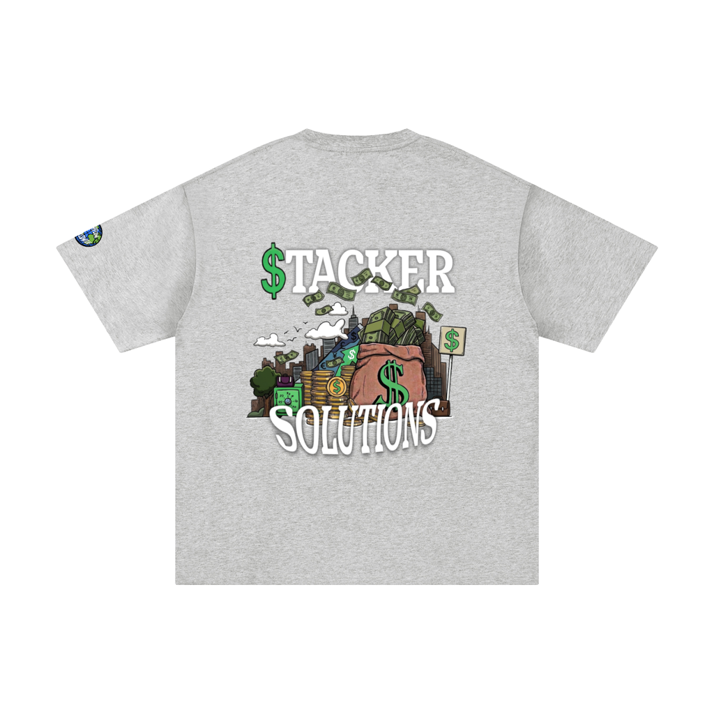 "Stacker Solutions" Unisex Pure Cotton T-Shirt