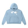CashFlow "Worldwide Stacking" Unisex Mineral Wash Boxy Hoodie