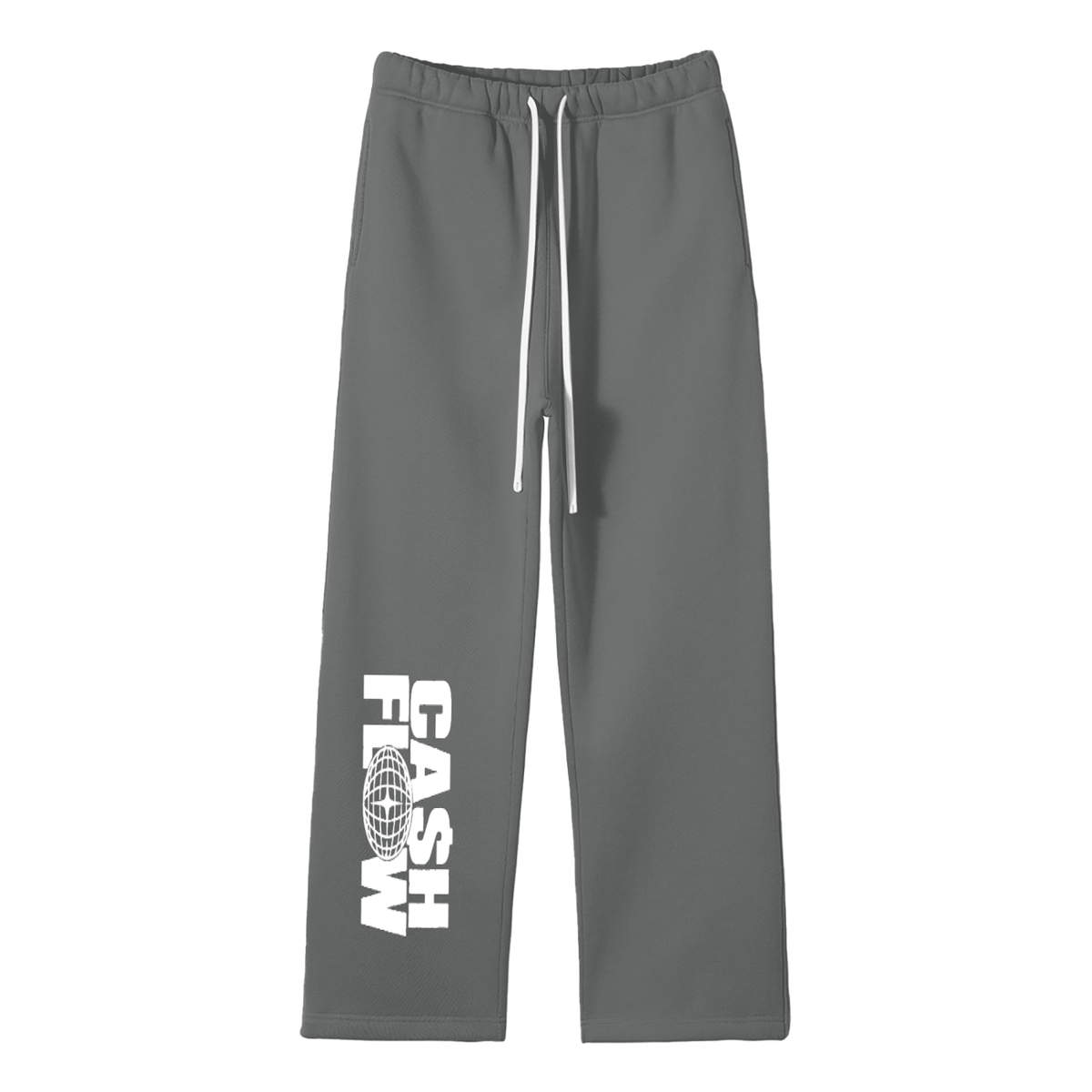 "CashFlow WorldWide" Fleece Straight Leg Pants