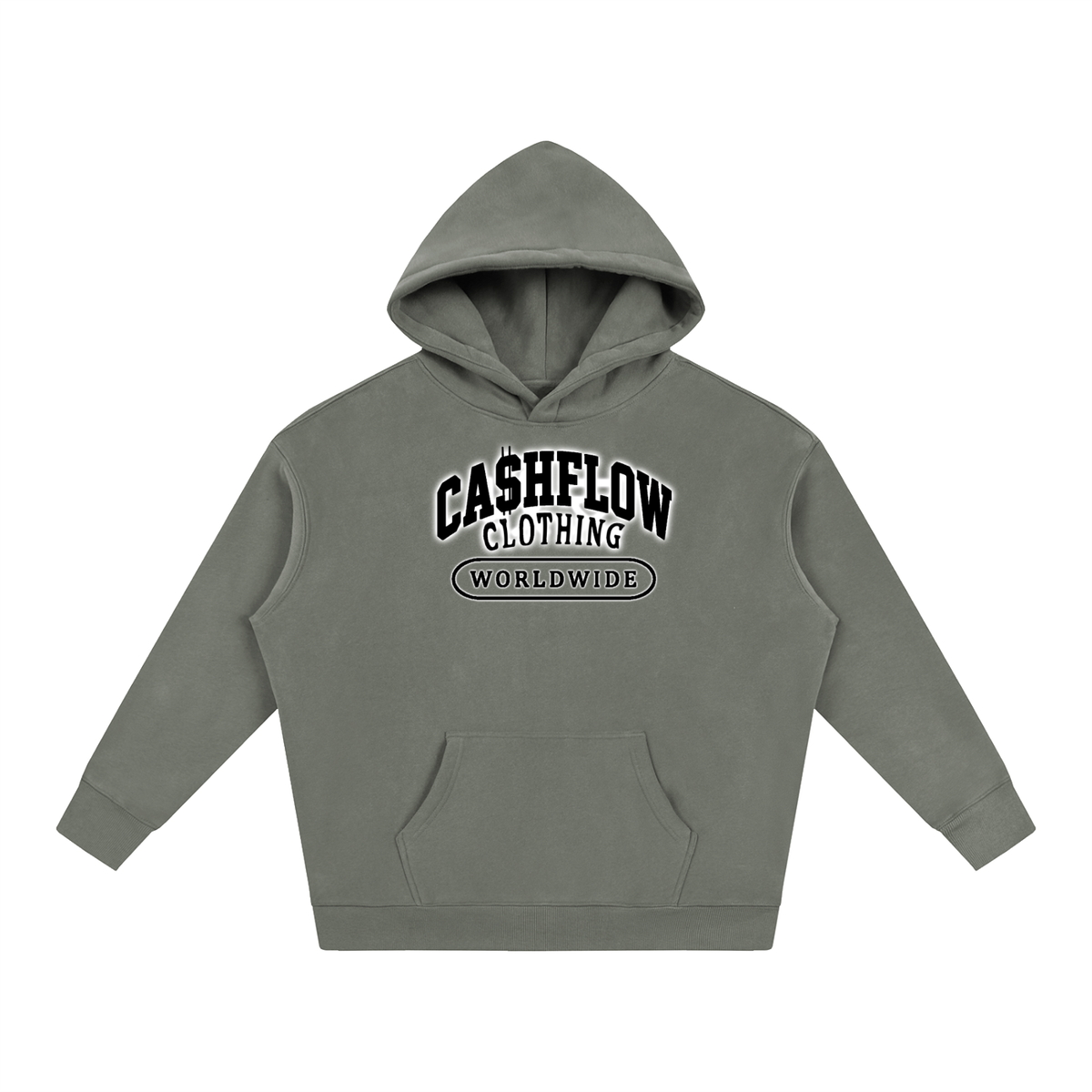 CashFlow "UNI" Oversize Fleeced Hoodie