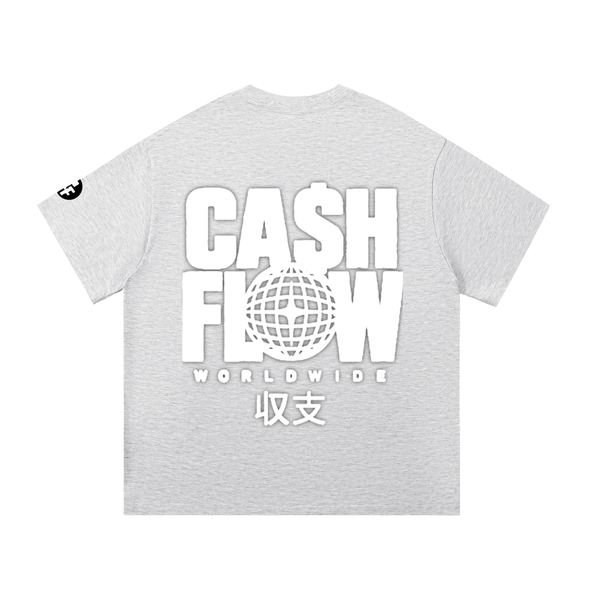 "CashFlow Worldwide" Essential Cotton T-Shirt