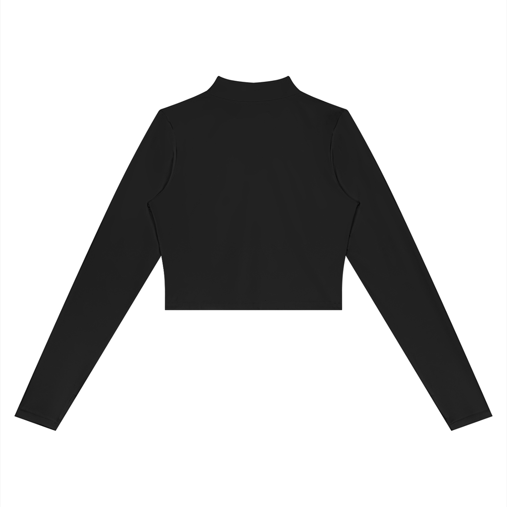 CashFlow "Skool Kidz" Women’s Crop Yoga Sports Jacket