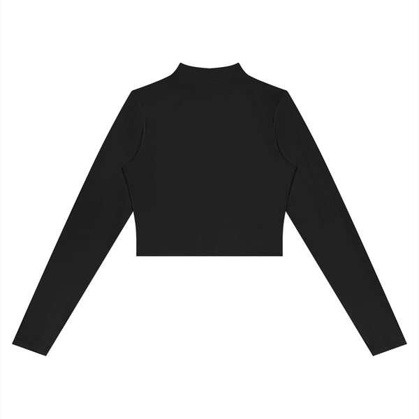 CashFlow "Skool Kidz" Women’s Crop Yoga Sports Jacket