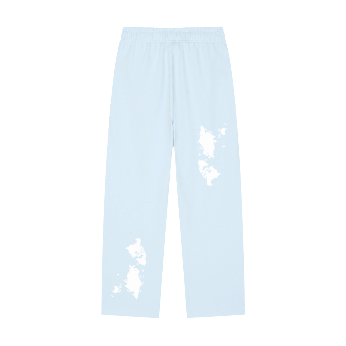"CashFlow WorldWide" Solid Color Straight-Leg Sweatpants