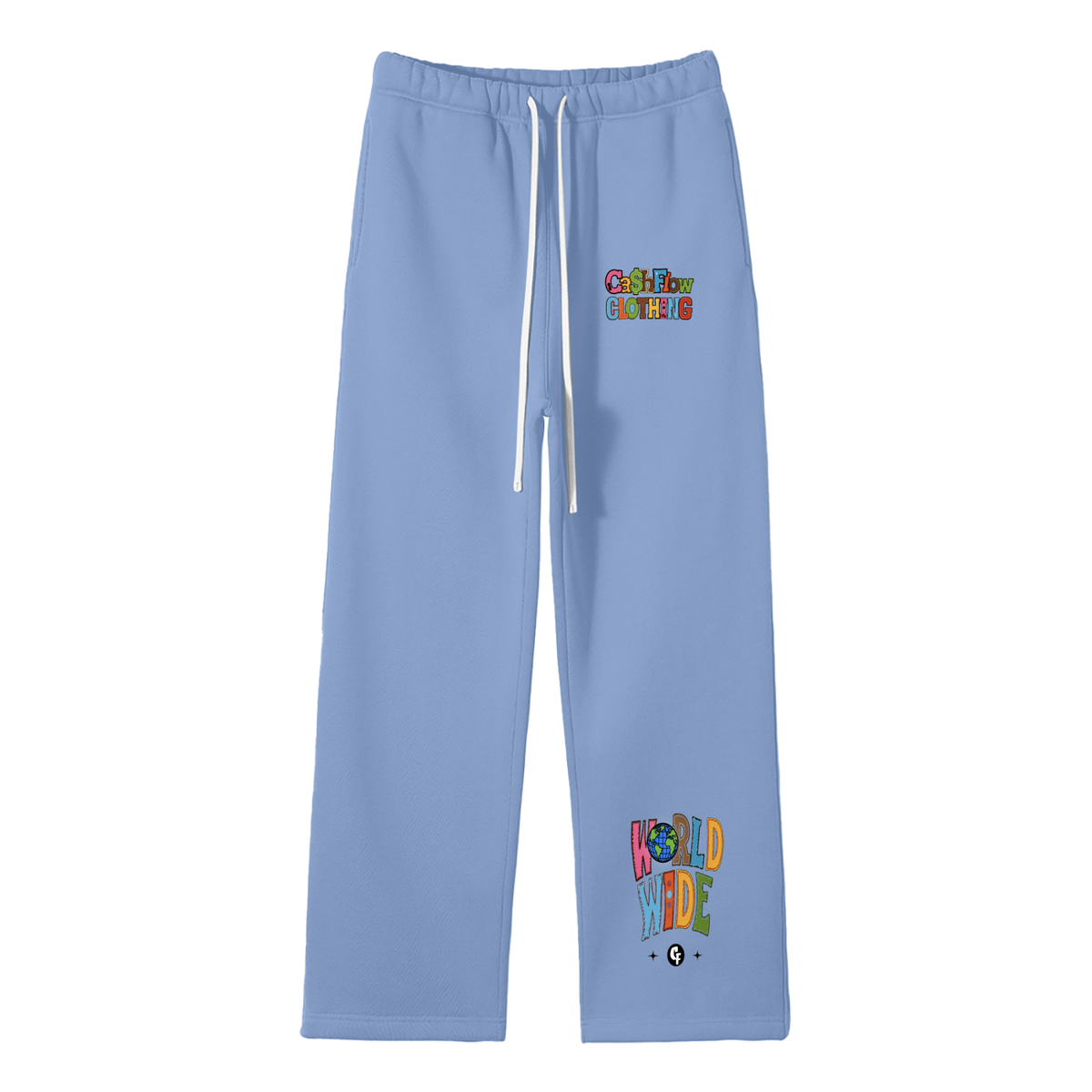 "Skool Kidz" Adult Unisex Solid Color Fleece Straight Leg SweatPants