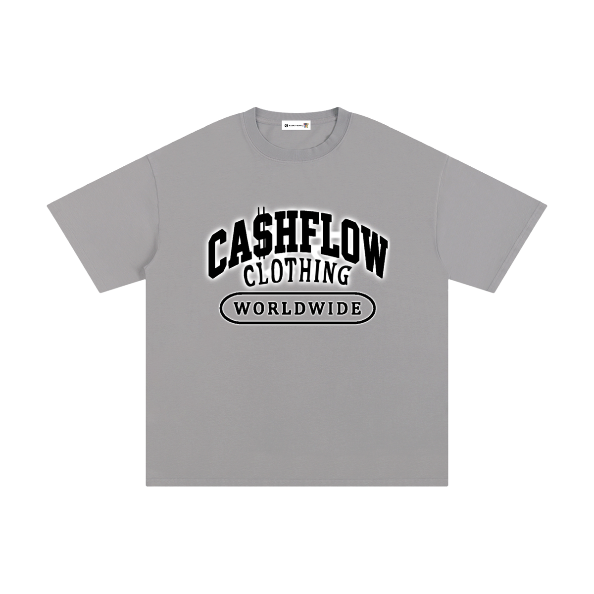 CashFlow "UNI" Pure Cotton T-Shirt