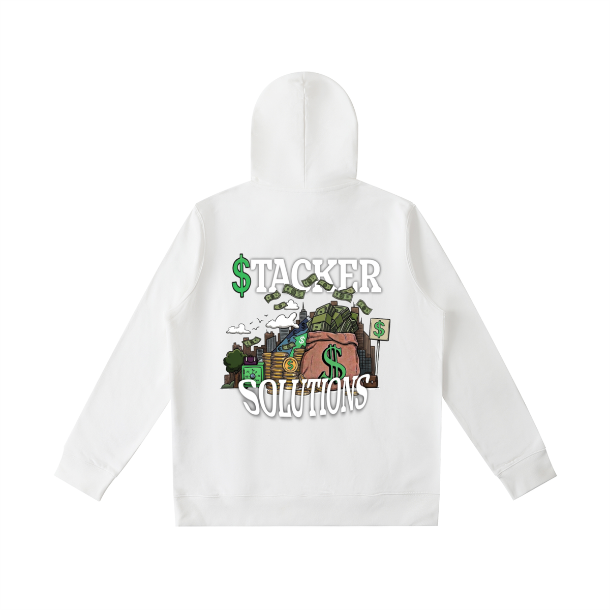 "Stacker Solutions" Essential Oversized Hoodie