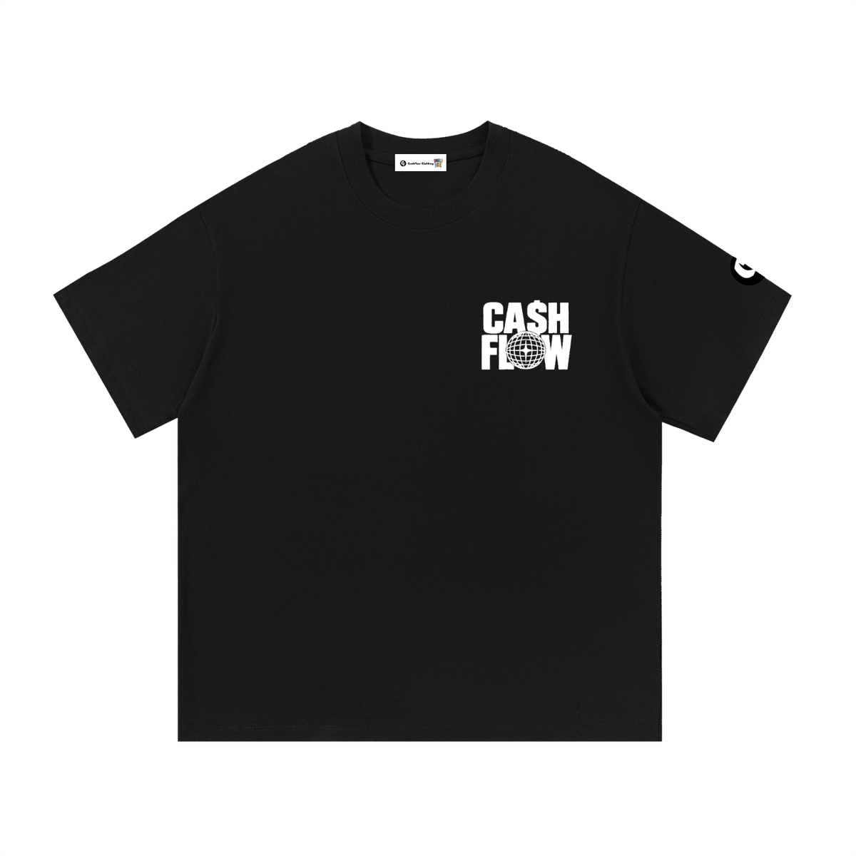 "CashFlow Worldwide" Essential Cotton T-Shirt