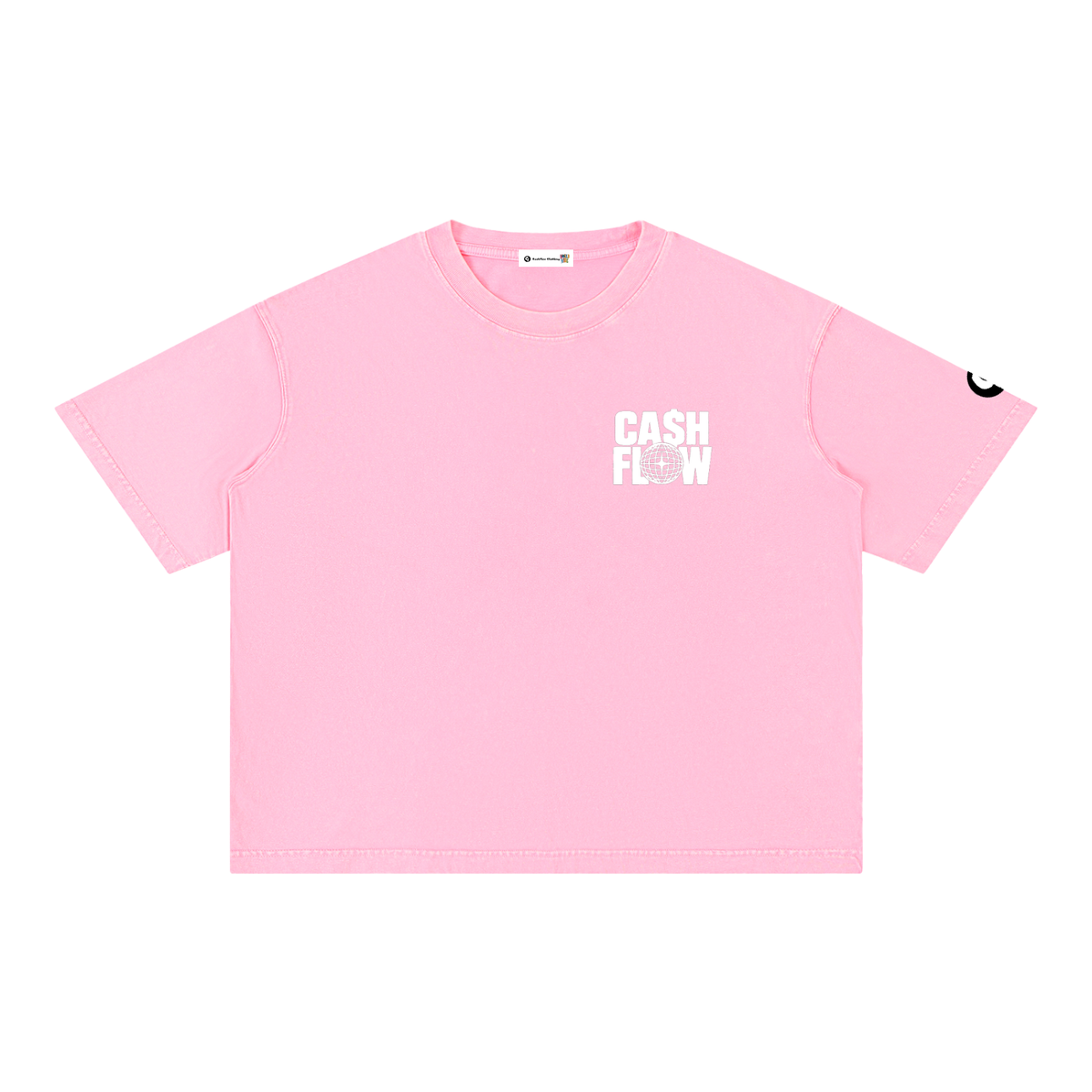"CashFlow Worldwide"  Acid Wash T-Shirt