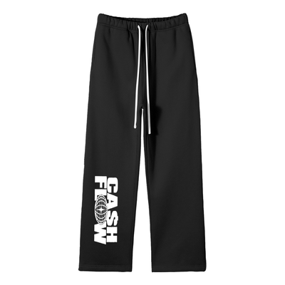 "CashFlow WorldWide" Fleece Straight Leg Pants