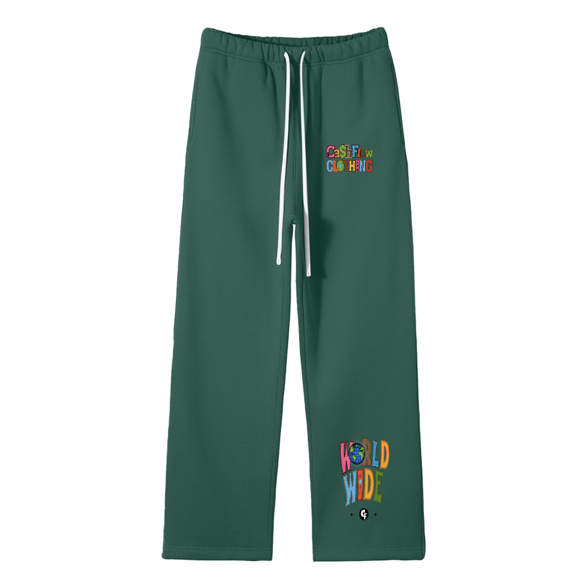 "Skool Kidz" Adult Unisex Solid Color Fleece Straight Leg SweatPants