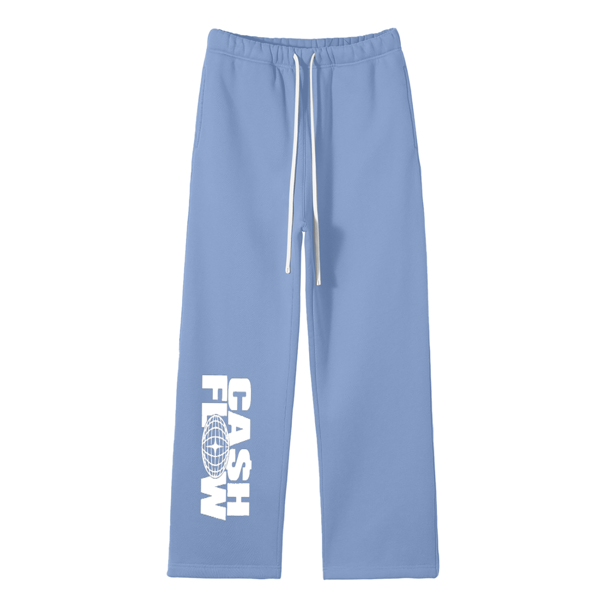 "CashFlow WorldWide" Fleece Straight Leg Pants