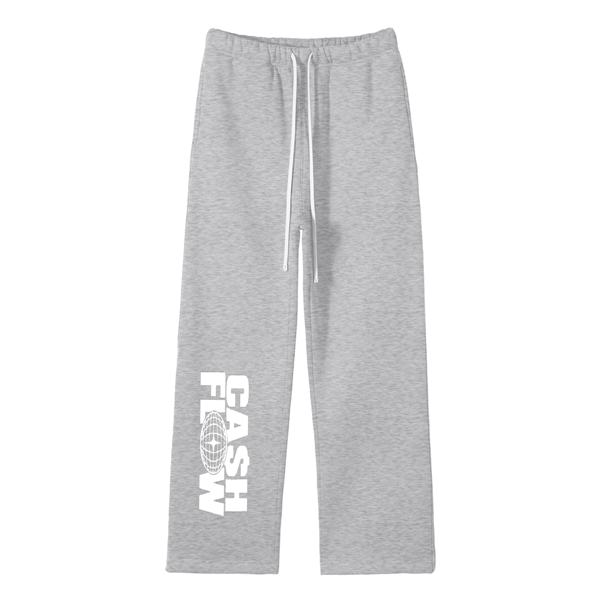 "CashFlow WorldWide" Fleece Straight Leg Pants