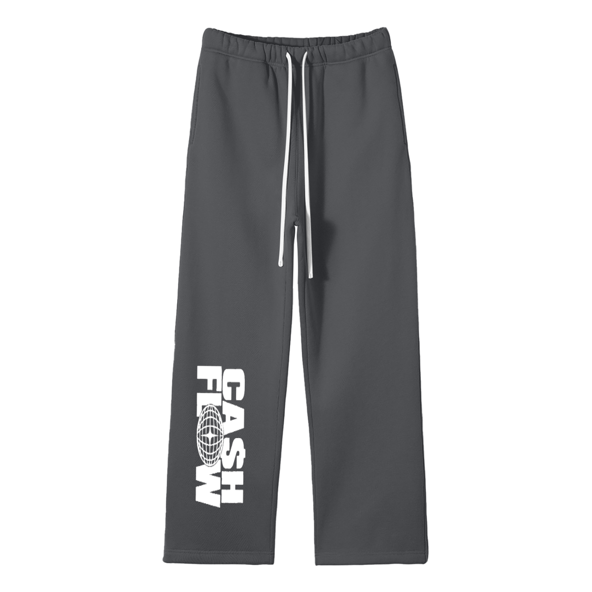 "CashFlow WorldWide" Fleece Straight Leg Pants