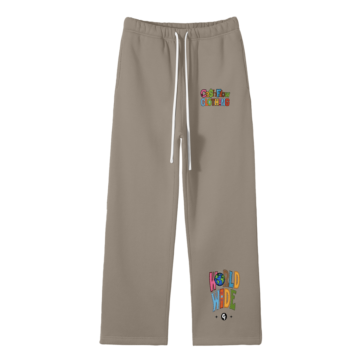 "Skool Kidz" Adult Unisex Solid Color Fleece Straight Leg SweatPants