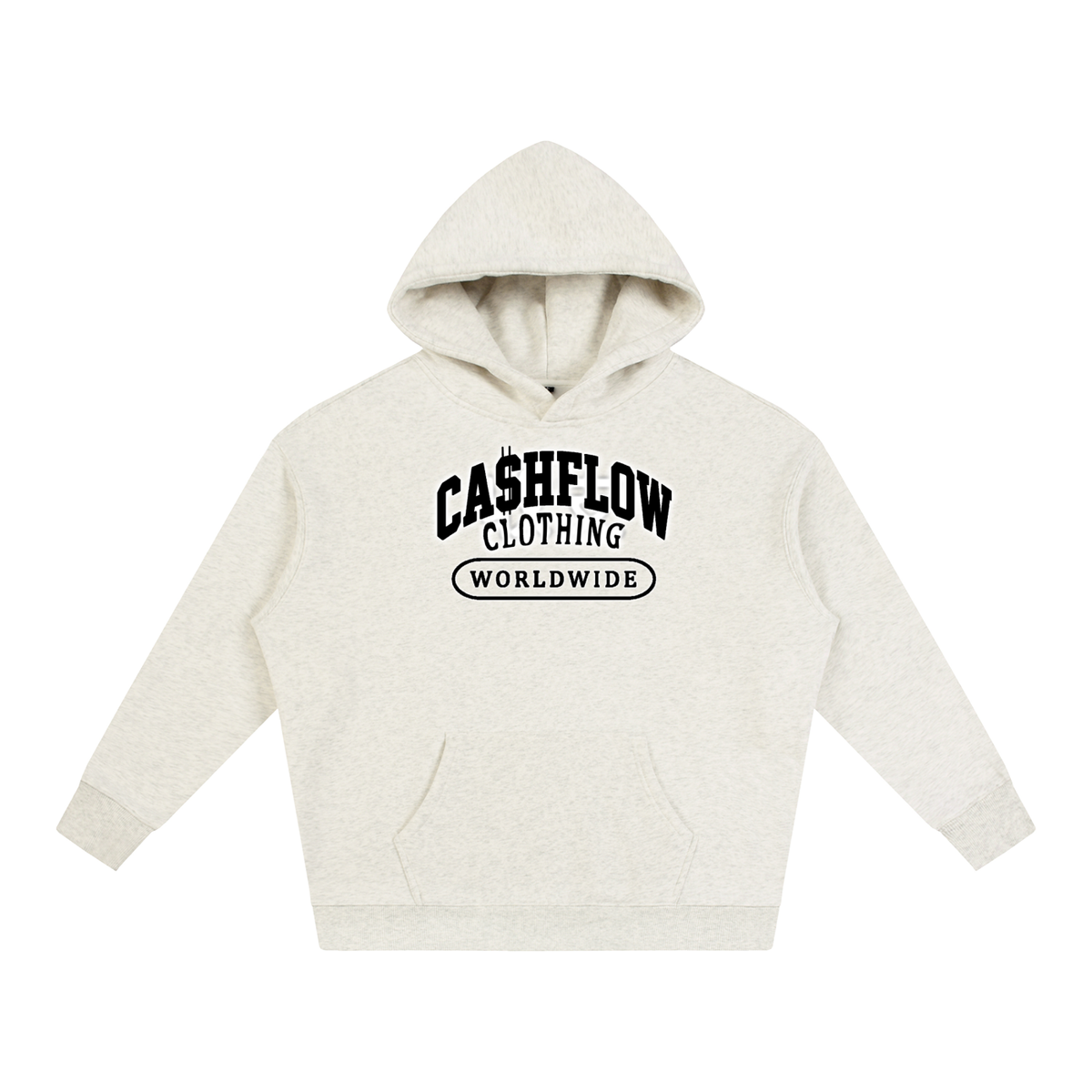 CashFlow "UNI" Oversize Fleeced Hoodie