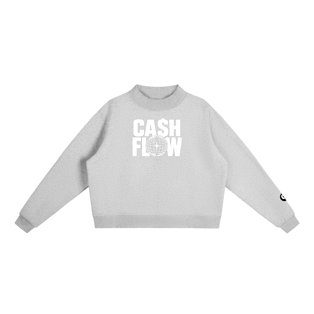 "CashFlow Worldwide" Essential Fleece Neck Crew Sweatshirt