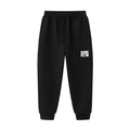 “Cashflow Worldwide” Essential Drawstring Jogged Sweatpants