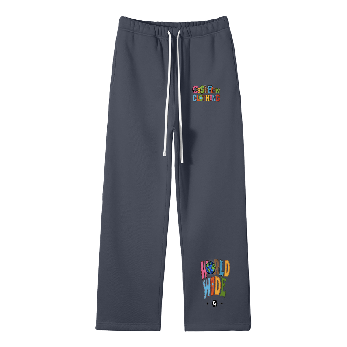 "Skool Kidz" Adult Unisex Solid Color Fleece Straight Leg SweatPants