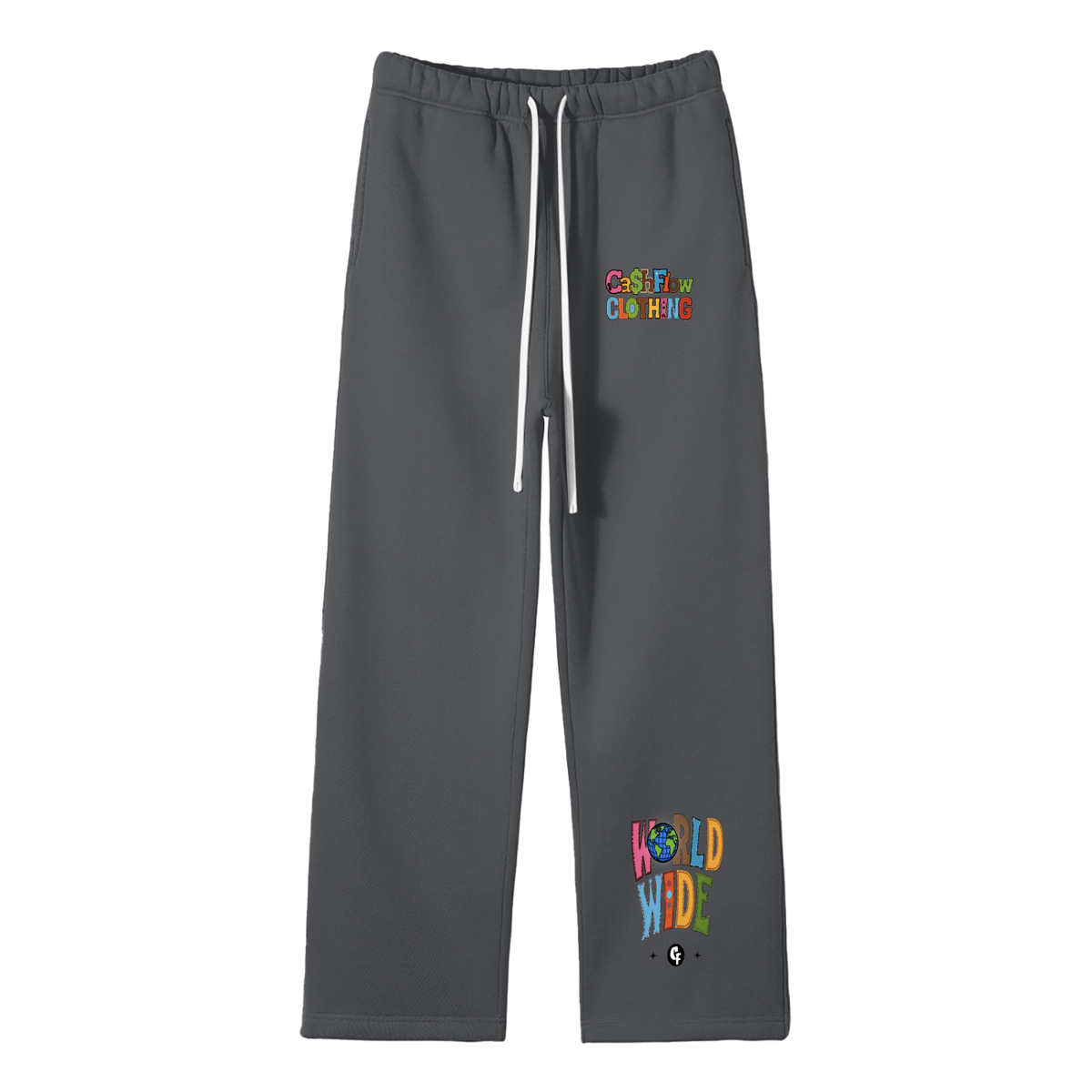 "Skool Kidz" Adult Unisex Solid Color Fleece Straight Leg SweatPants