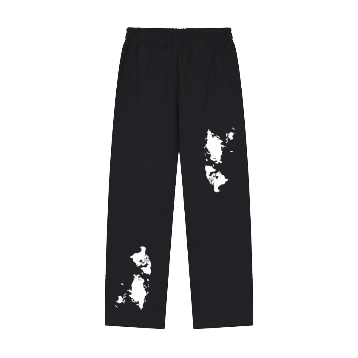 "CashFlow WorldWide" Solid Color Straight-Leg Sweatpants