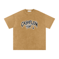 CashFlow "Spider Halloween Edition" Snow Washed Oversized Cotton T-Shirt