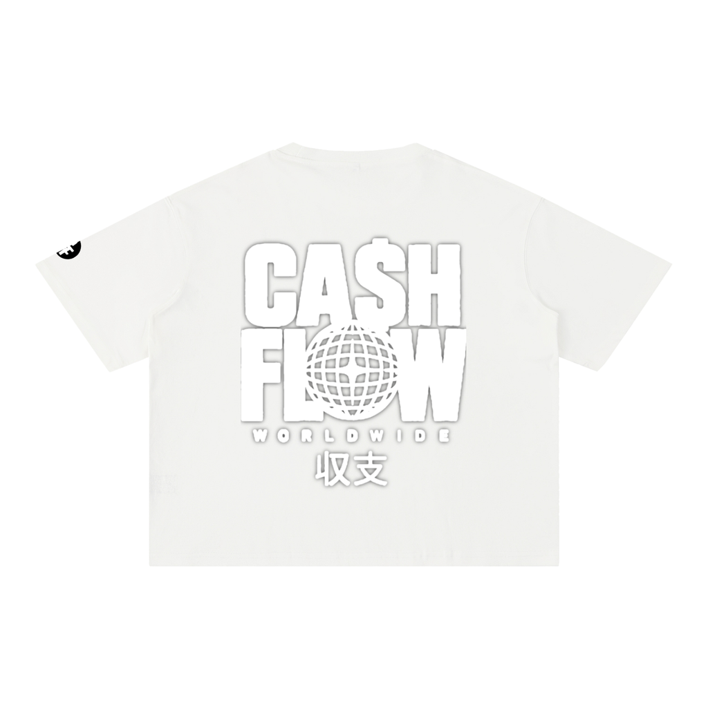 "CashFlow Worldwide"  Acid Wash T-Shirt